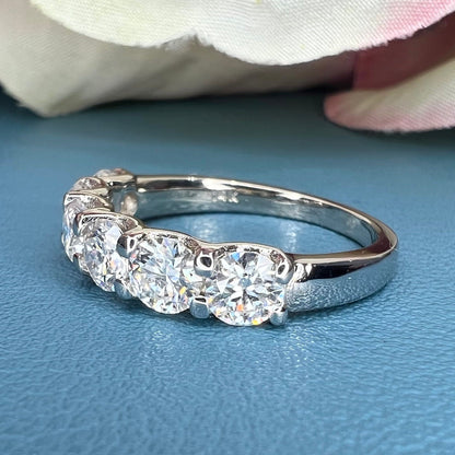 Lab grown diamond stacking wedding band 14 k solid gold, lab created cvc diamond stacking band, lad grown diamond half eternity band